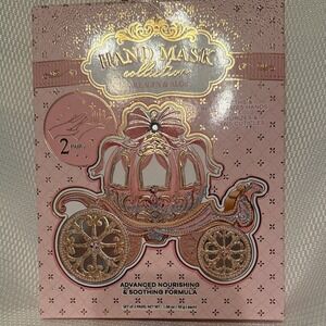 Enchante Accessories Hand Mask Collection Collagen & Aloe 2 Pairs Pink Carriage